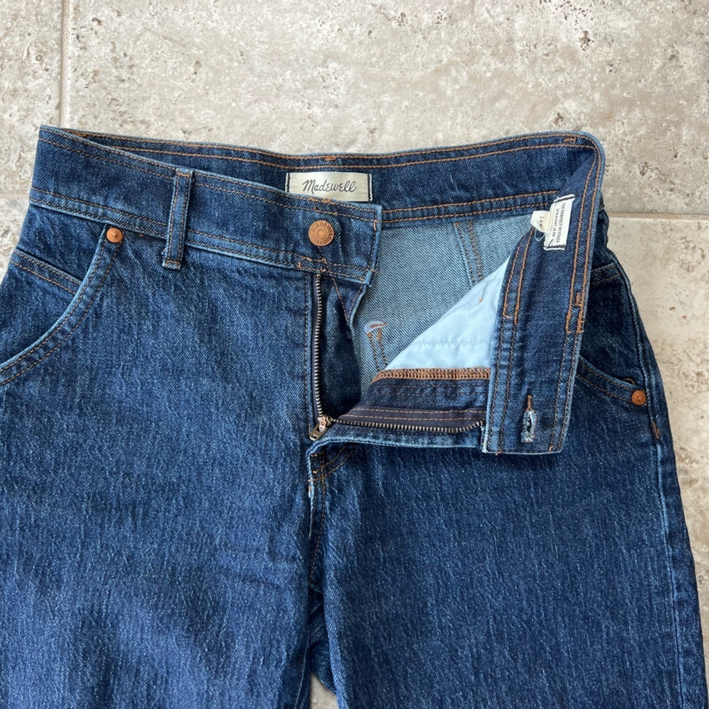 Madewell The Perfect Vintage Straight Jean Pocket Edition, Stanhill Wash, 26P - Picture 7 of 12
